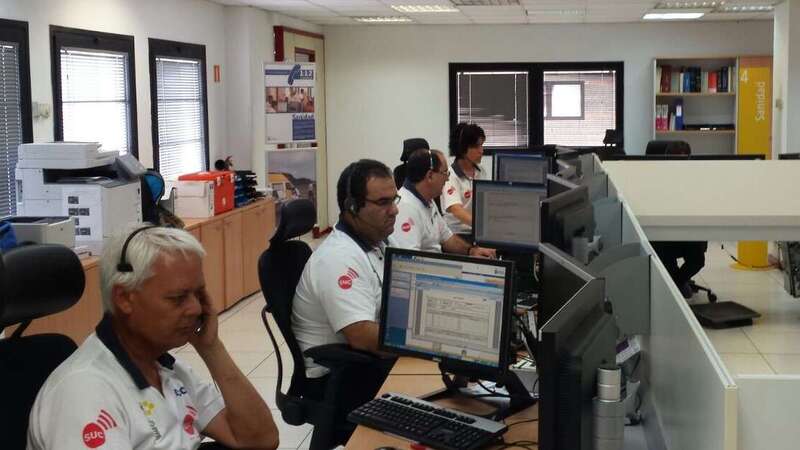 Sector sanitario de la sala operativa del 112 de Las Palmas (Foto TA)